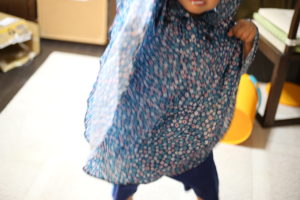 男の子　女の子　カッパを新調した話