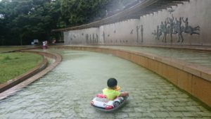 アデノウイルス明け復活！じゃぶじゃぶ、じゃぶじゃぶ！～虹の広場＠江戸川区～