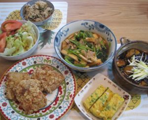 休日―なんだか1日中ご飯を作っているような気がする