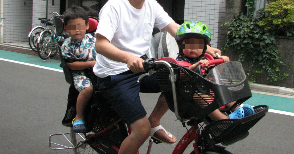 5歳と2歳 自転車
