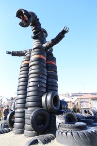 ずっと気になっていた公園に行ってみた！タイヤ公園（画像多数）