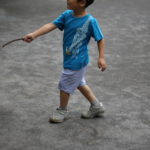 公園で会ったひとりの少年　最後までついてきたぞ