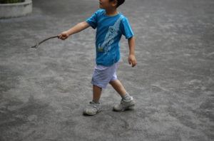 公園で会ったひとりの少年 最後までついてきたぞ