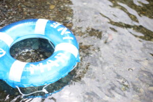 週に一度のスイミングは、なんとなく家族総出。